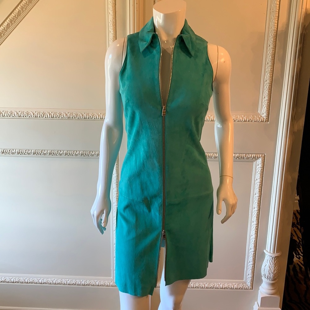 Jitrois suede dress